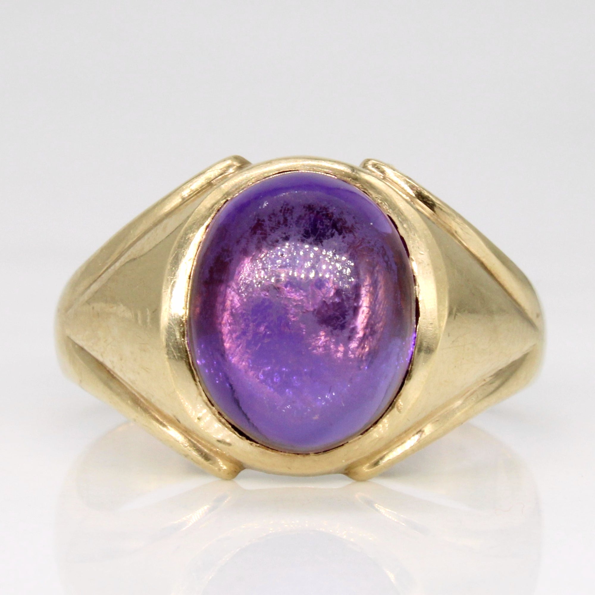 Amethyst Cocktail Ring | 5.20ct | SZ 10.75 |