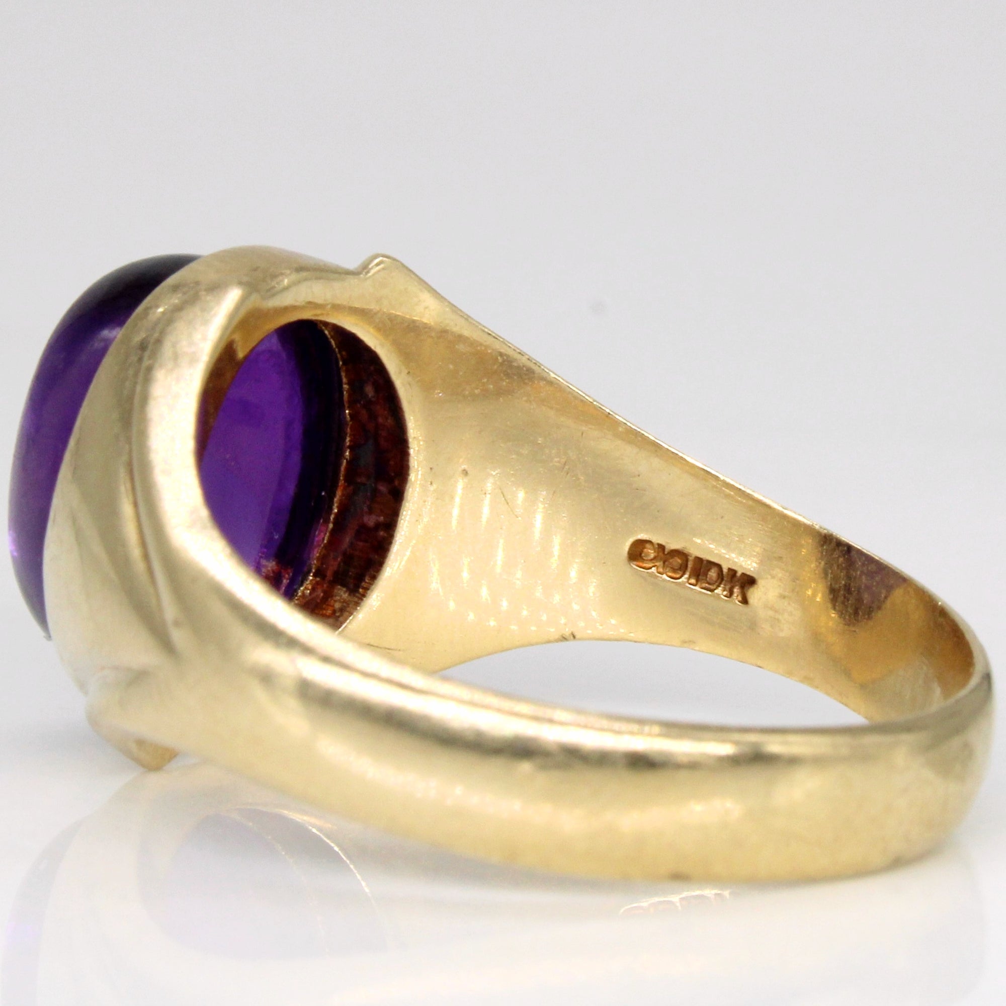 Amethyst Cocktail Ring | 5.20ct | SZ 10.75 |