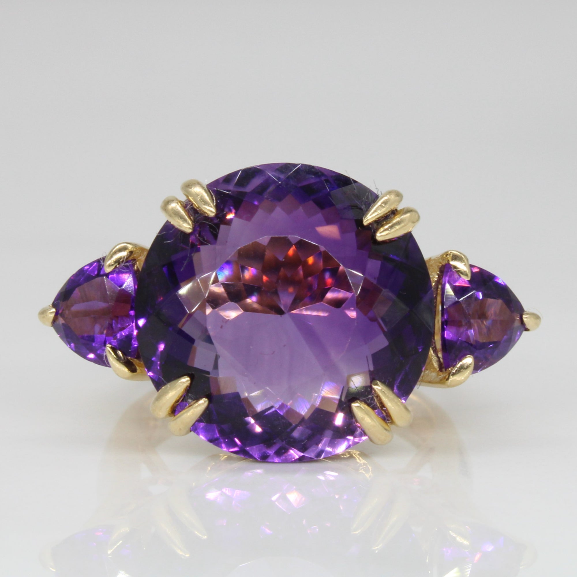 Amethyst Cocktail Ring | 7.90ctw | SZ 5.75 |