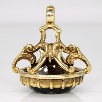 1976 London Smoky Quartz Seal Fob | 22.60ct |
