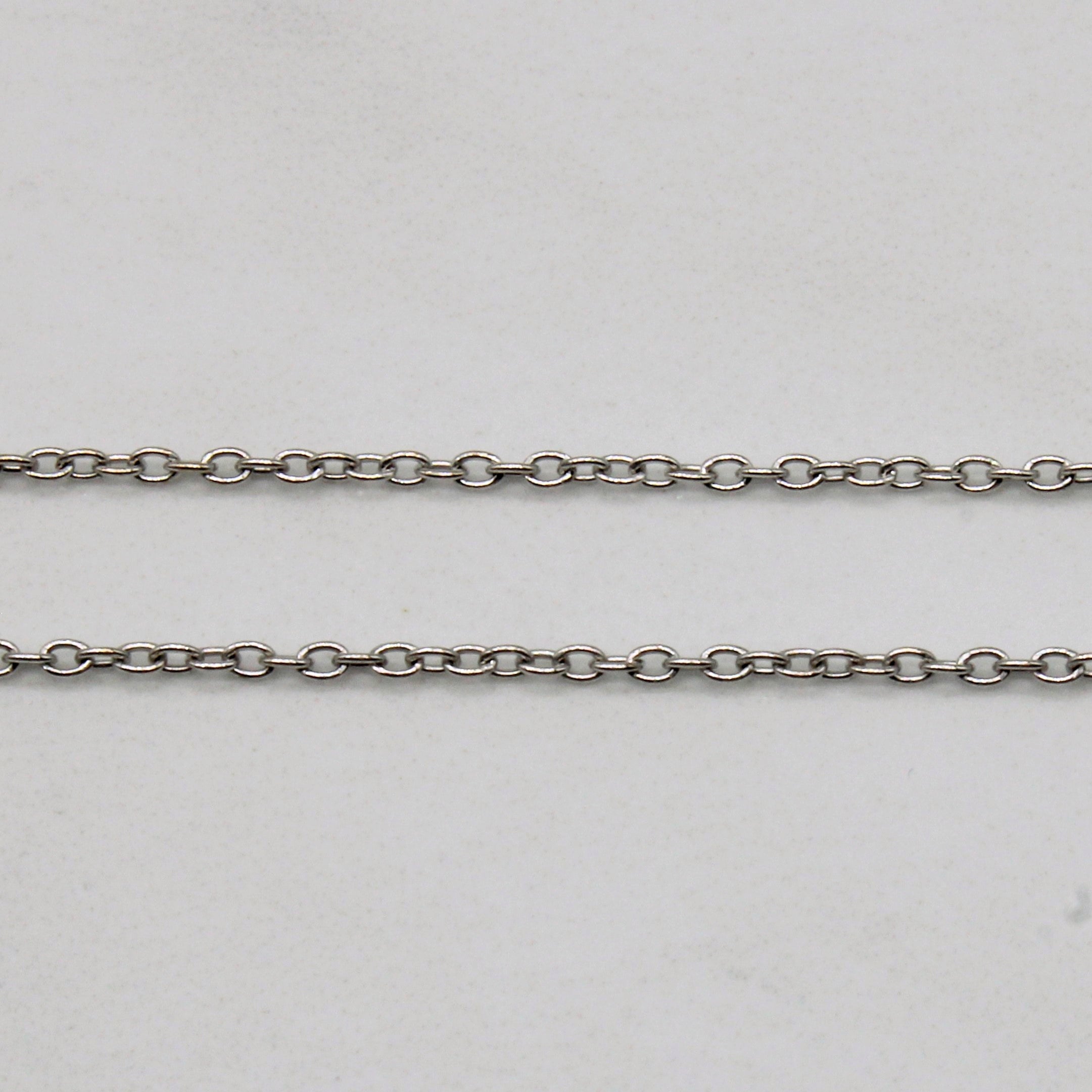 Diamond Cross Pendant Necklace | 0.07ctw | 16" |