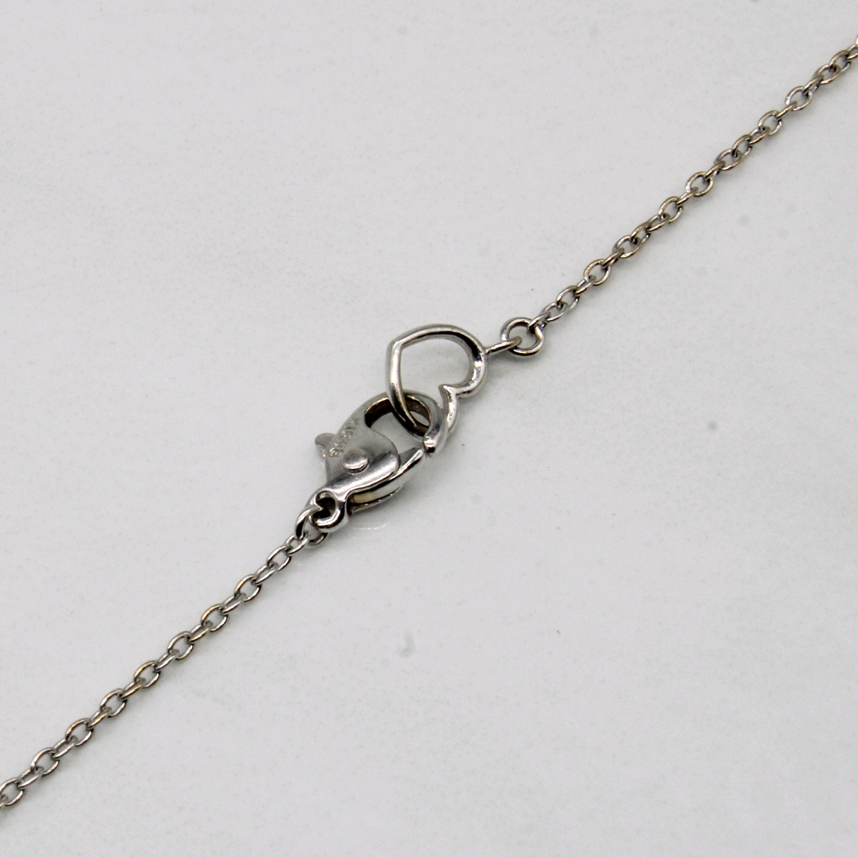Diamond Cross Pendant Necklace | 0.07ctw | 16" |