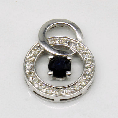 Sapphire & Diamond Pendant | 0.33ct, 0.15ctw |