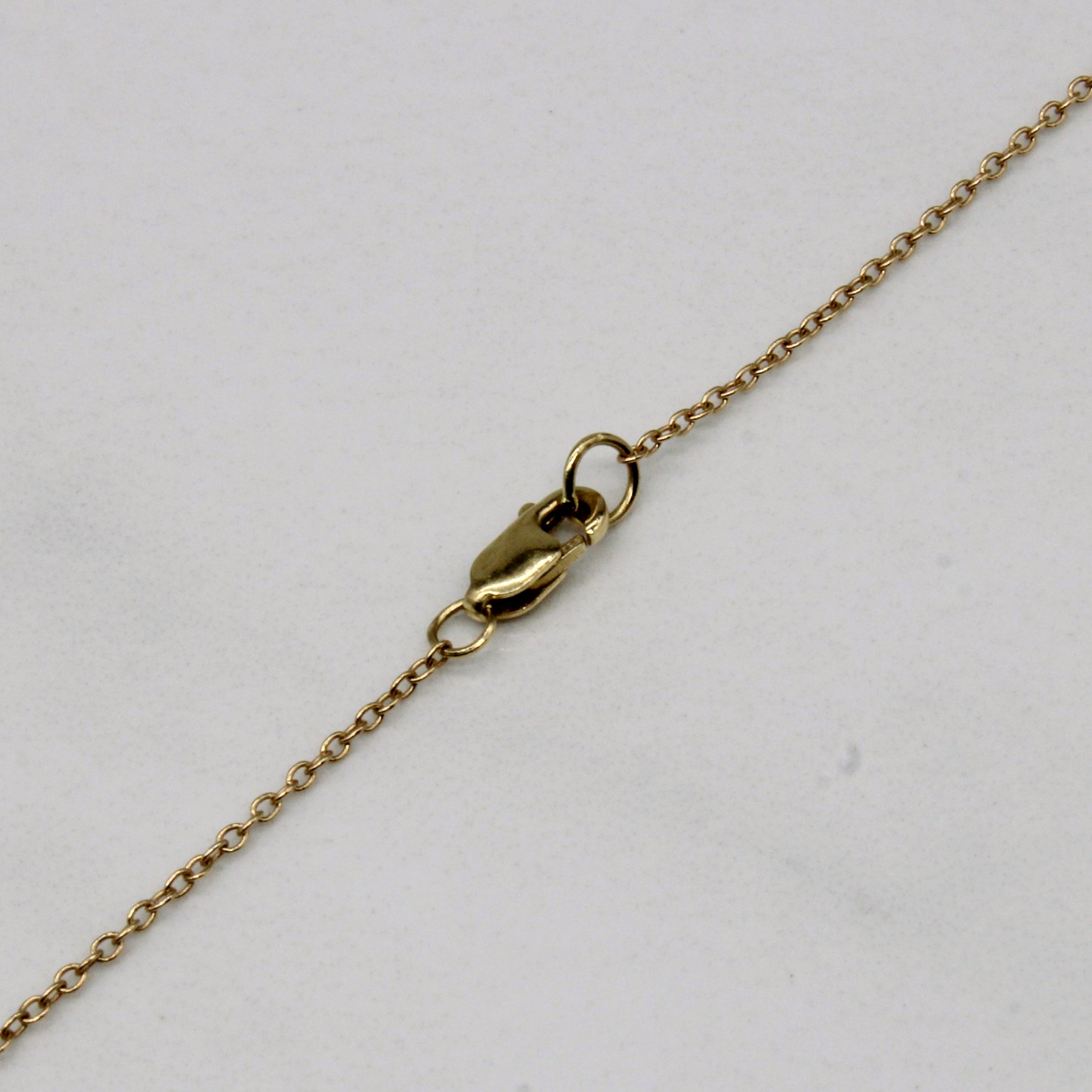 Salt & Pepper Diamond Necklace | 0.75ctw | 16" |