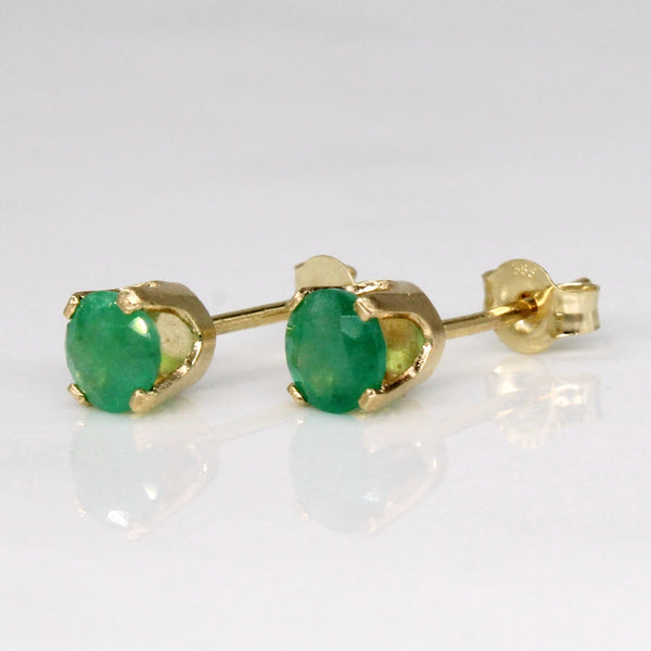14k Emerald Earrings | 0.34ctw |