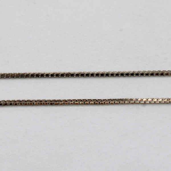 'Michael Hill' Diamond Heart Pendant Necklace | 0.01ct | 18