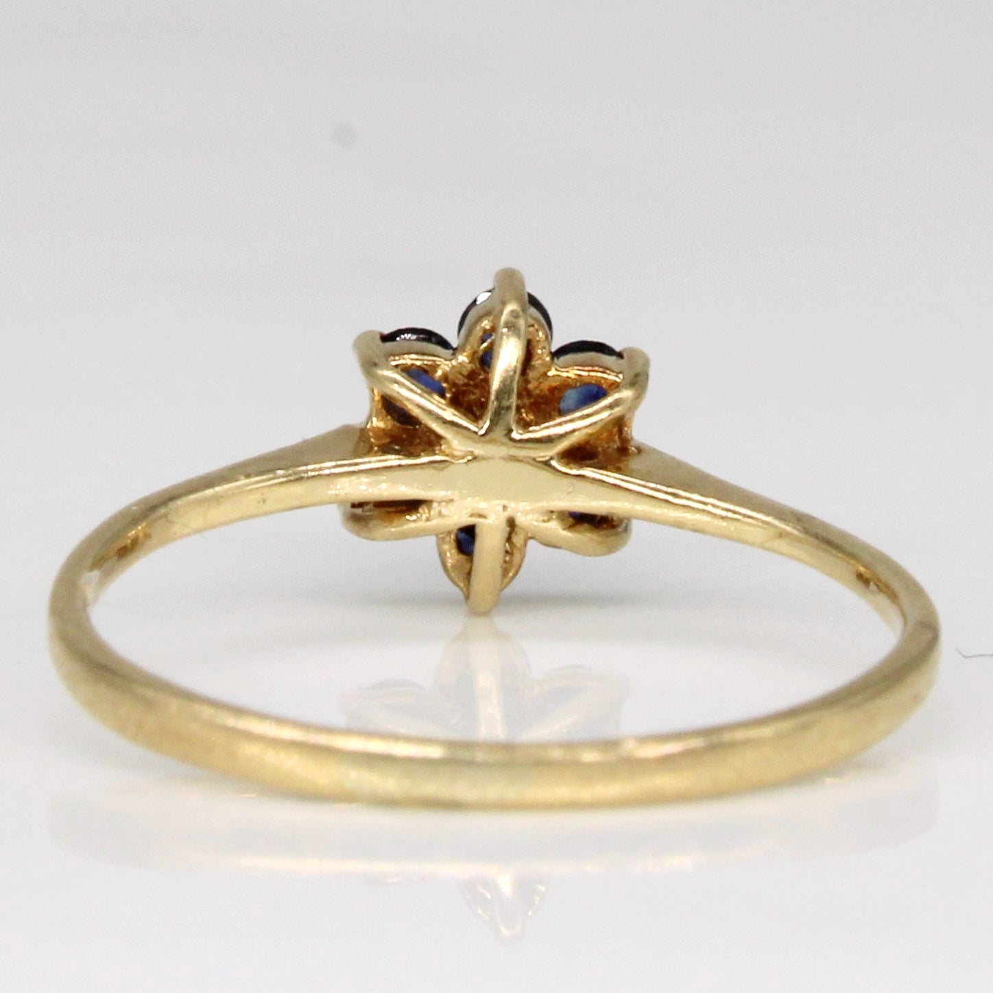 Sapphire & Diamond Ring | 0.12ctw, 0.02ct | SZ 2.25 |