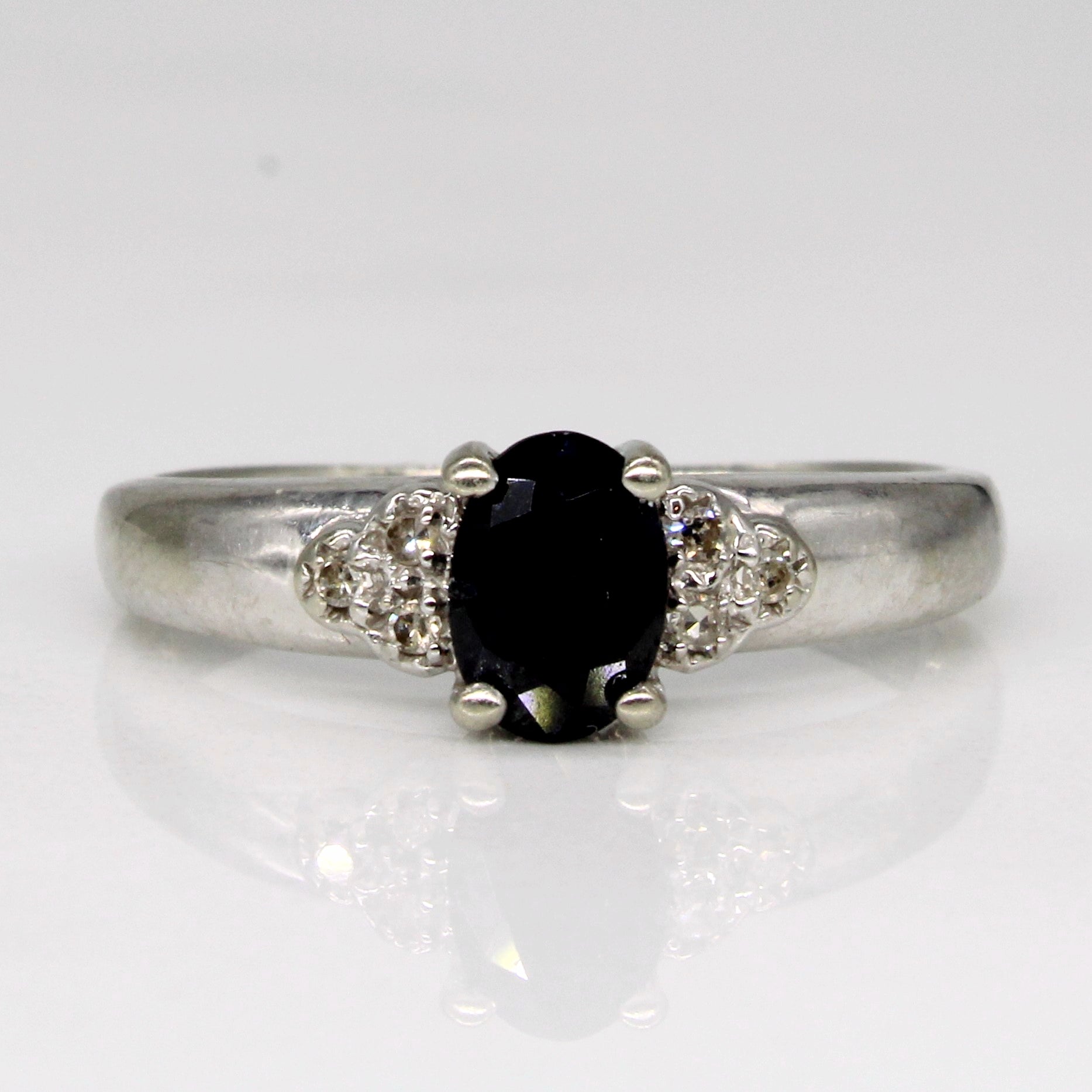 Sapphire & Diamond Ring | 0.40ct, 0.03ctw | SZ 4.75 |