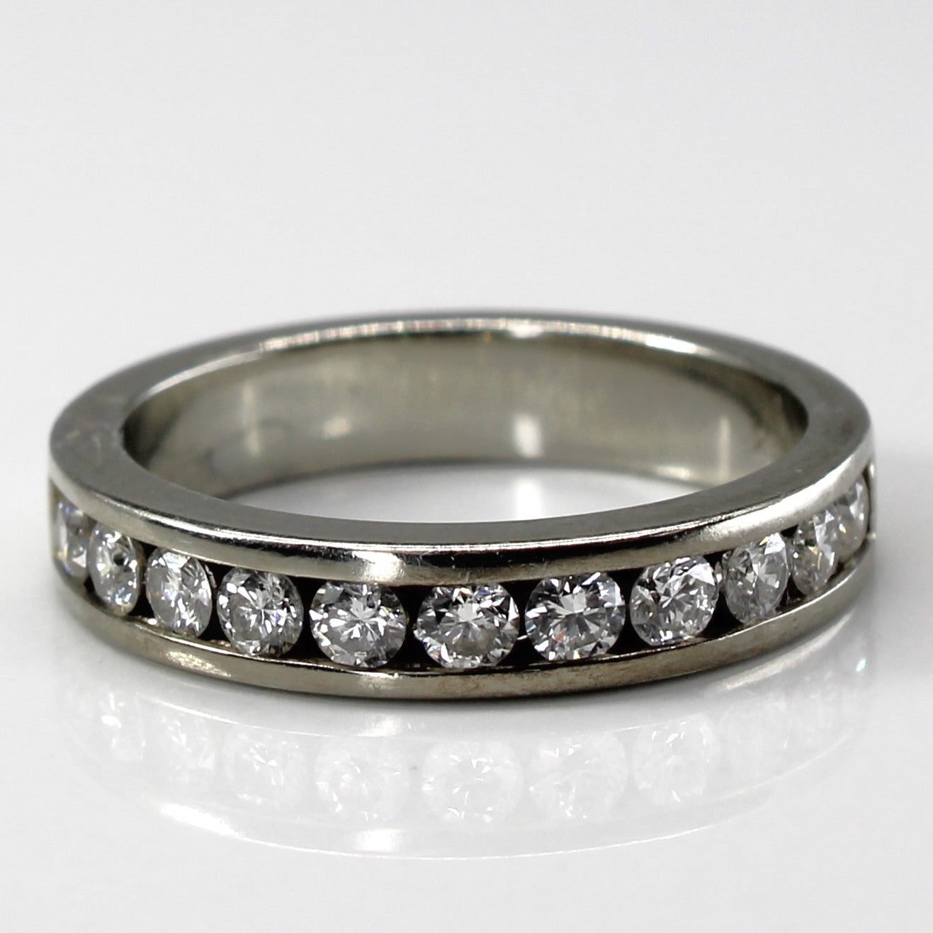 Channel Set Diamond Band | 0.61ctw | SZ 6 |