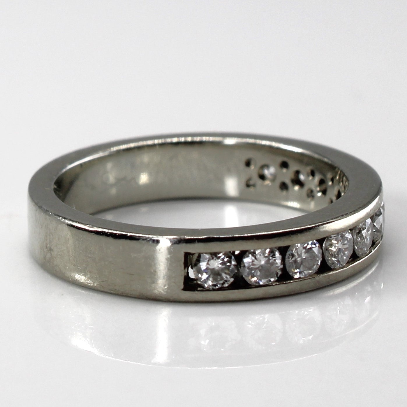 Channel Set Diamond Band | 0.61ctw | SZ 6 |