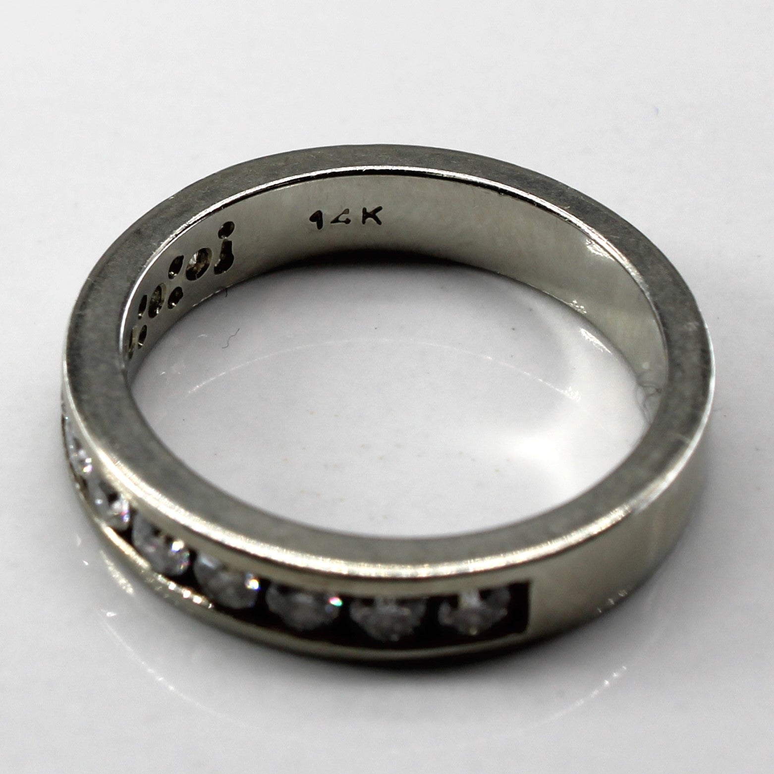 Channel Set Diamond Band | 0.61ctw | SZ 6 |