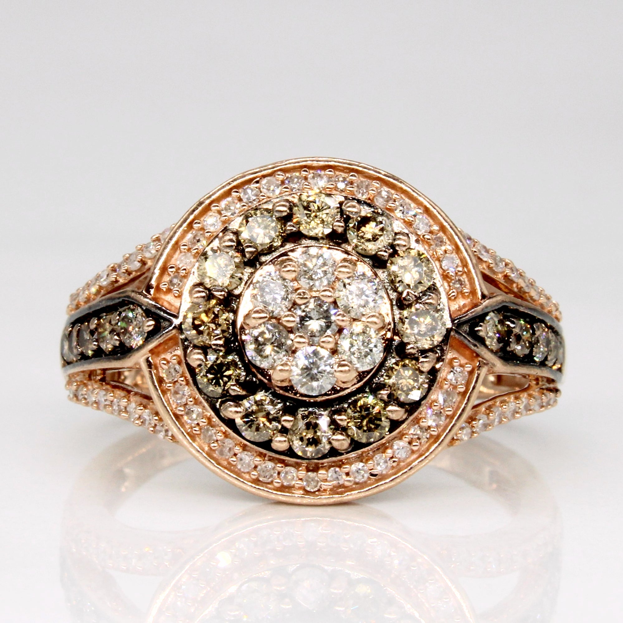 Diamond Cocktail Ring | 0.70ctw | SZ 8.75 |