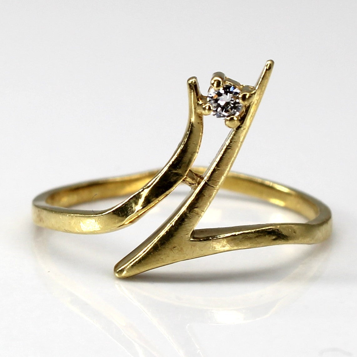 Bypass Diamond Ring | 0.03ct | SZ 4.75 |