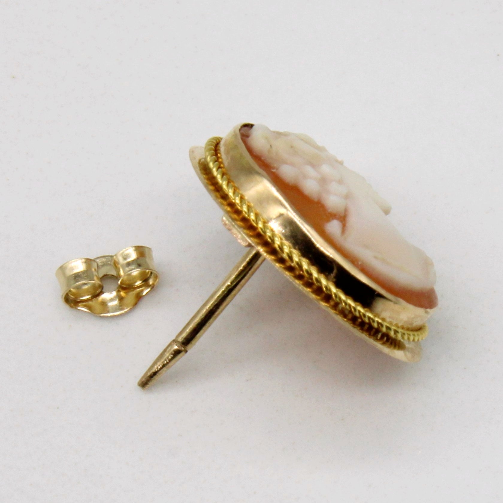 Shell Cameo Earrings | 2.20ctw |
