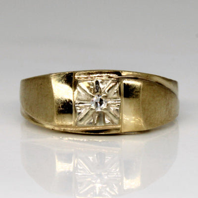 Solitaire Diamond Ring | 0.02ct | SZ 5.5 |