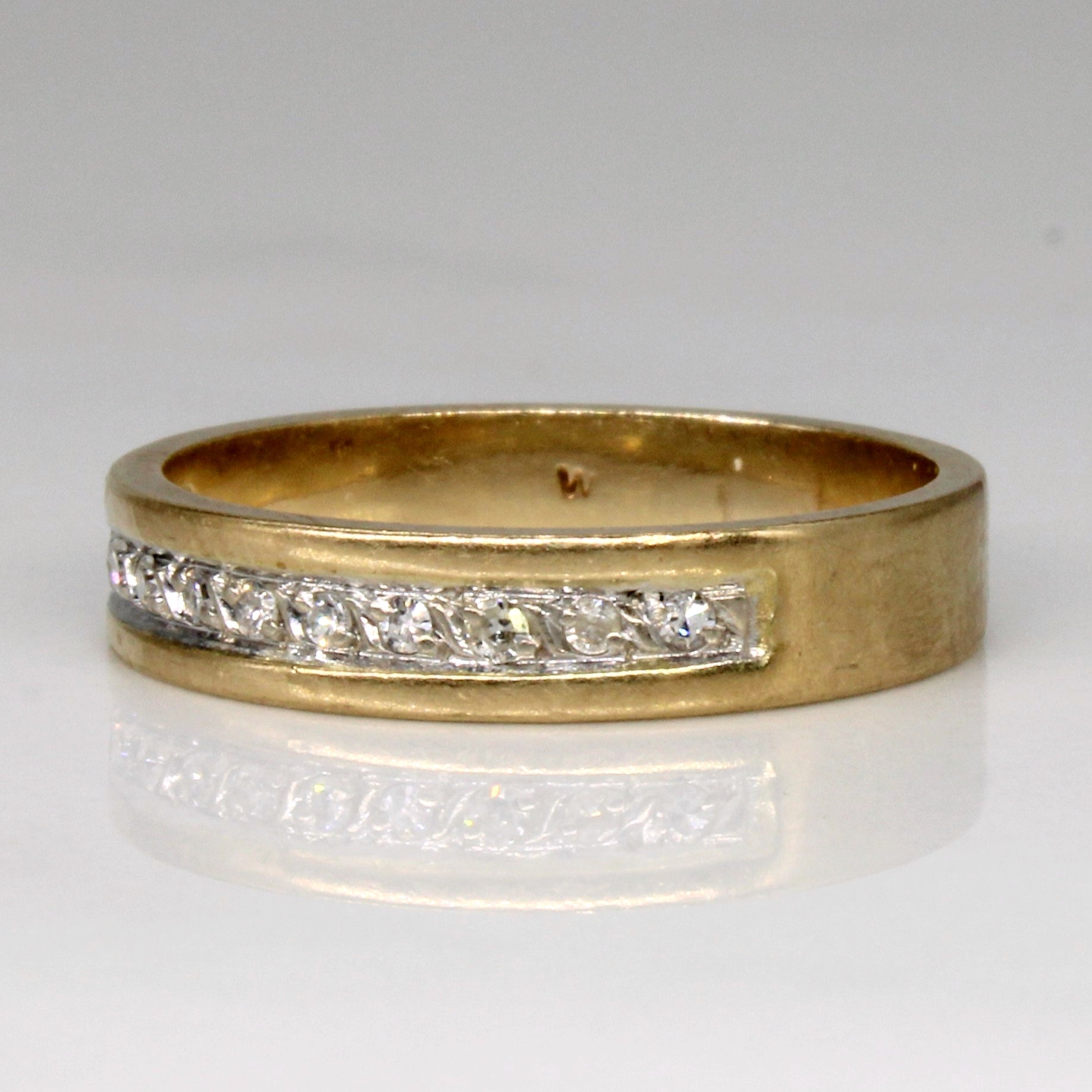 Bague en diamant | 0,11 ct | Taille 7,25 | 