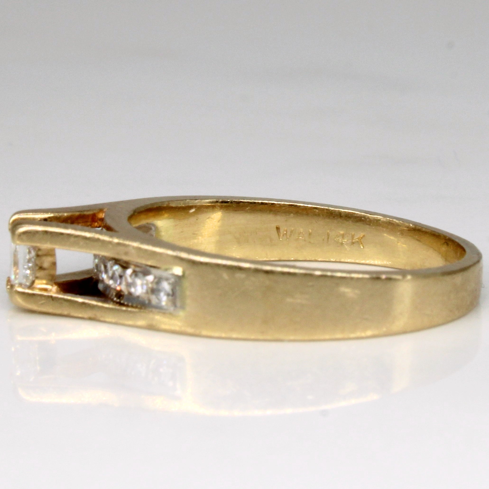 High Set Diamond Engagement Ring | 0.25ctw | SZ 7 |