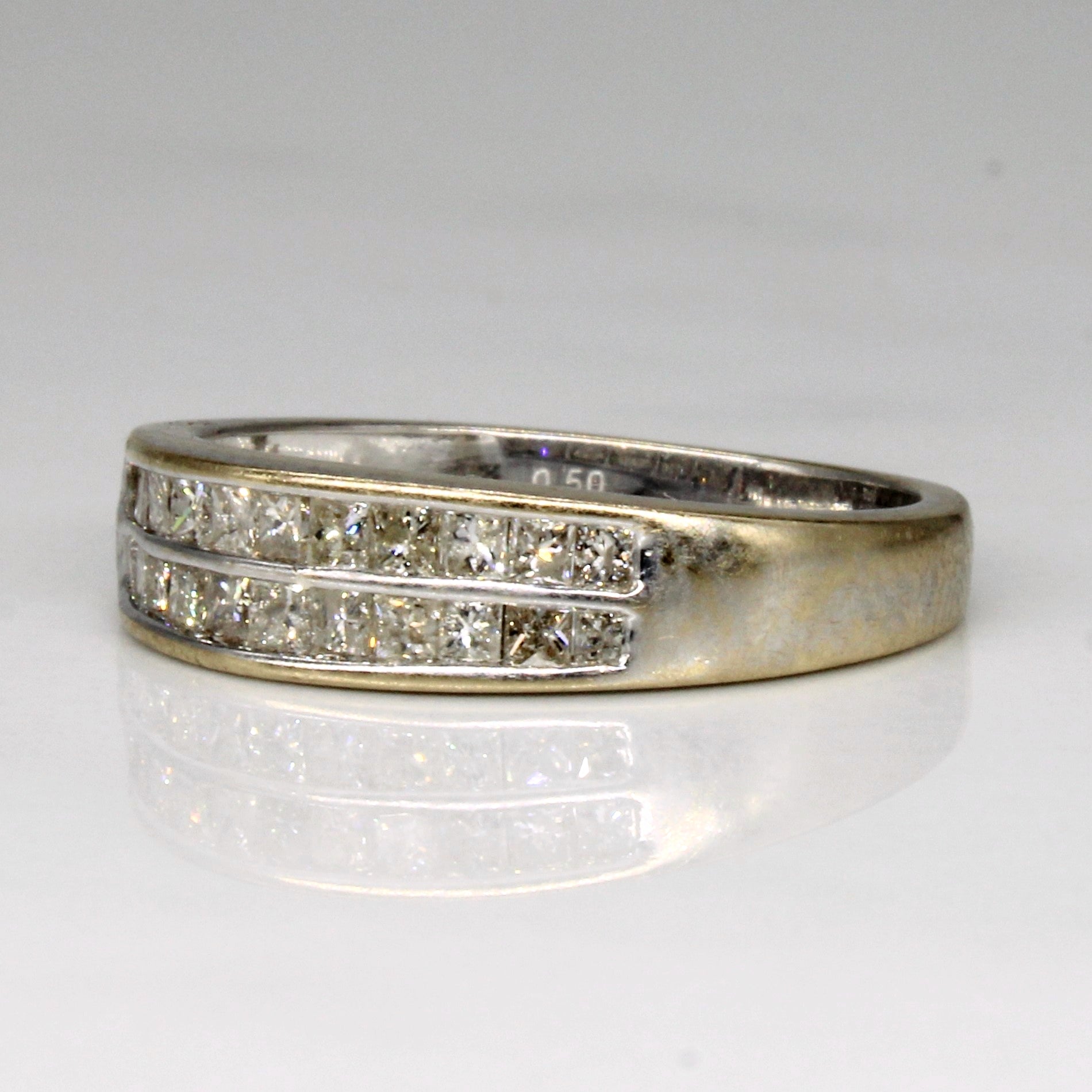 Channel Set Diamond Ring | 0.50ctw | SZ 6.5 |
