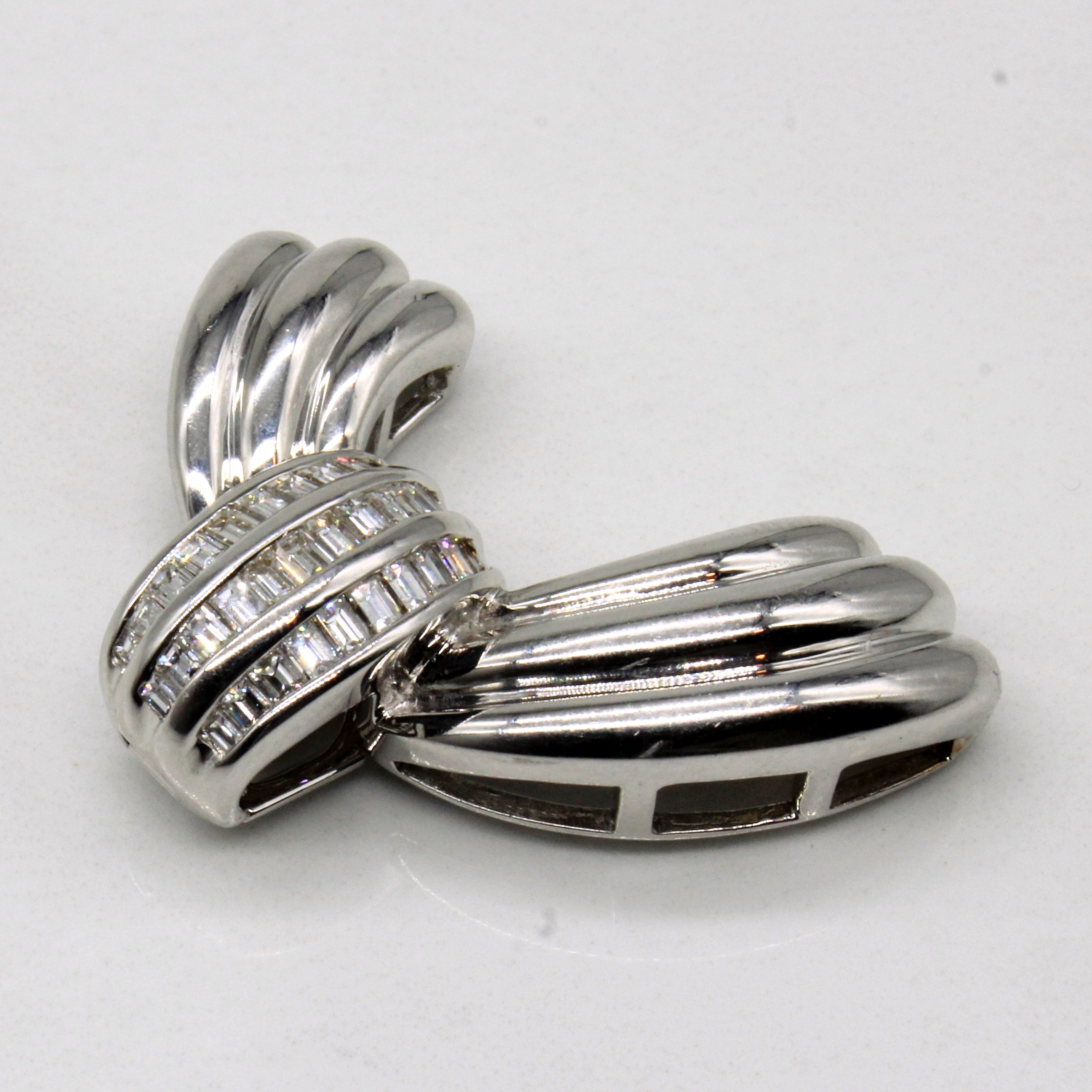 Diamond Swoop Pendant | 0.85ctw |