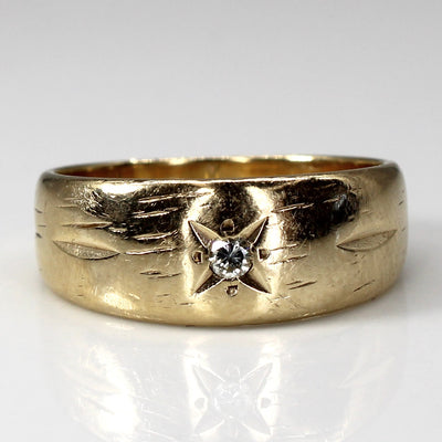 Starburst Diamond Band | 0.04ct | SZ 8.25 |