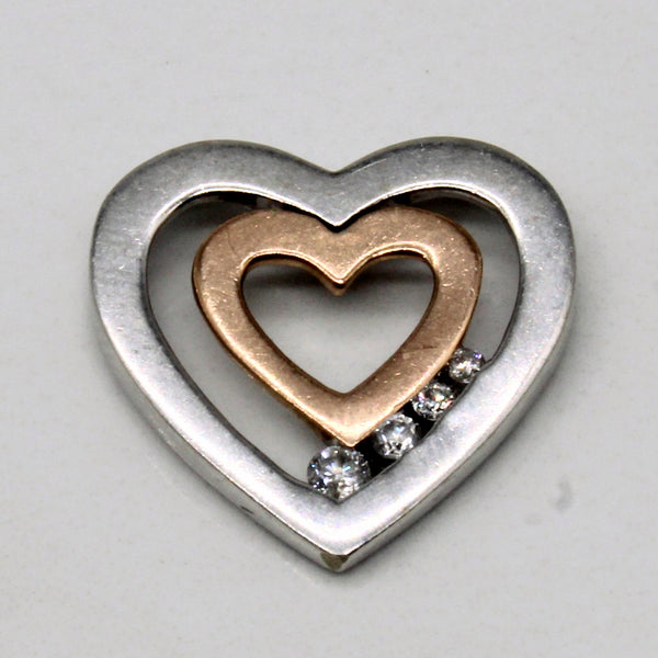 Diamond Heart Pendant | 0.12ctw |