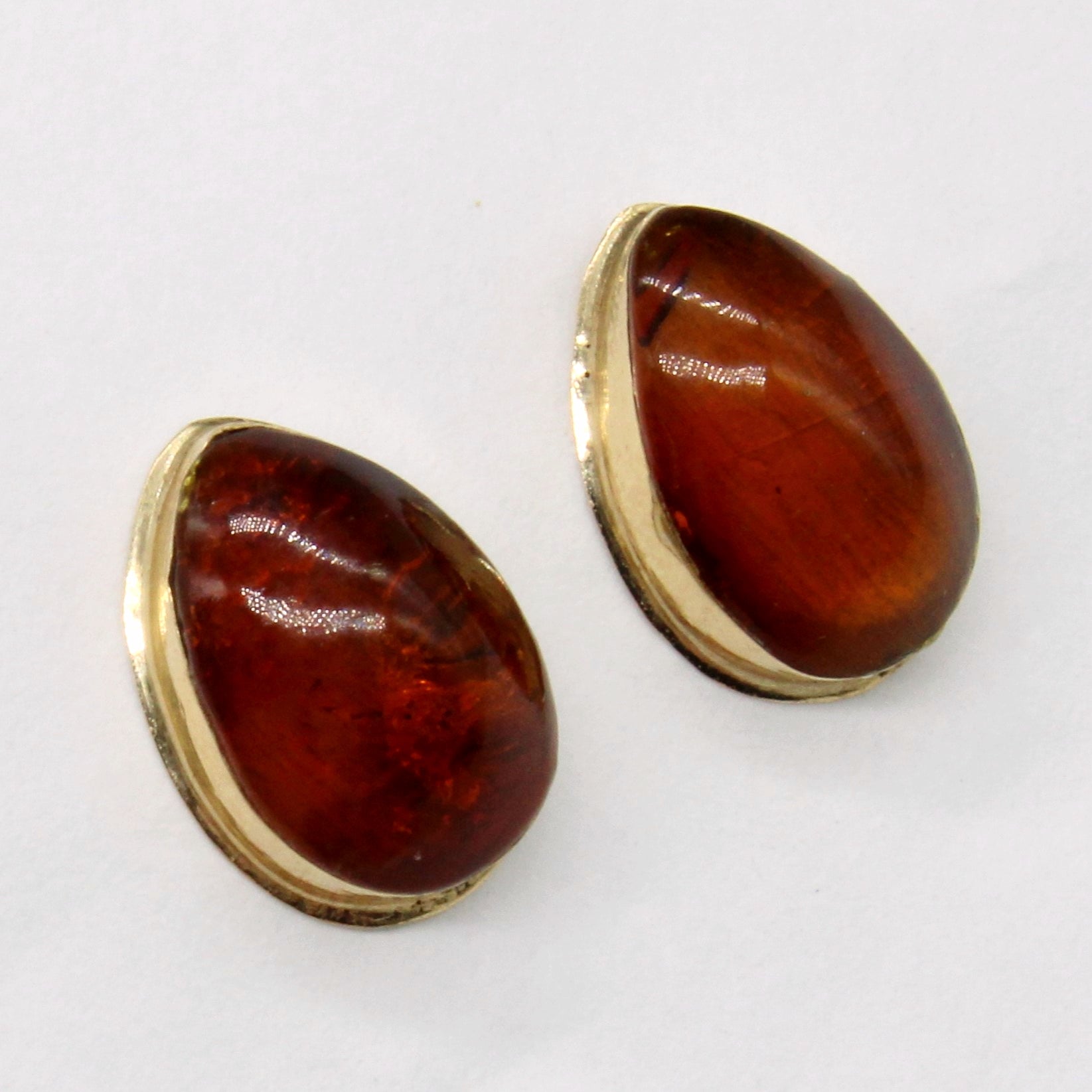 Amber Teardrop Earrings | 0.40ctw |