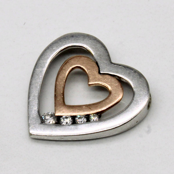 Diamond Heart Pendant | 0.12ctw |