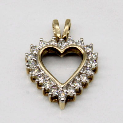 Diamond Heart Pendant | 0.20ctw |