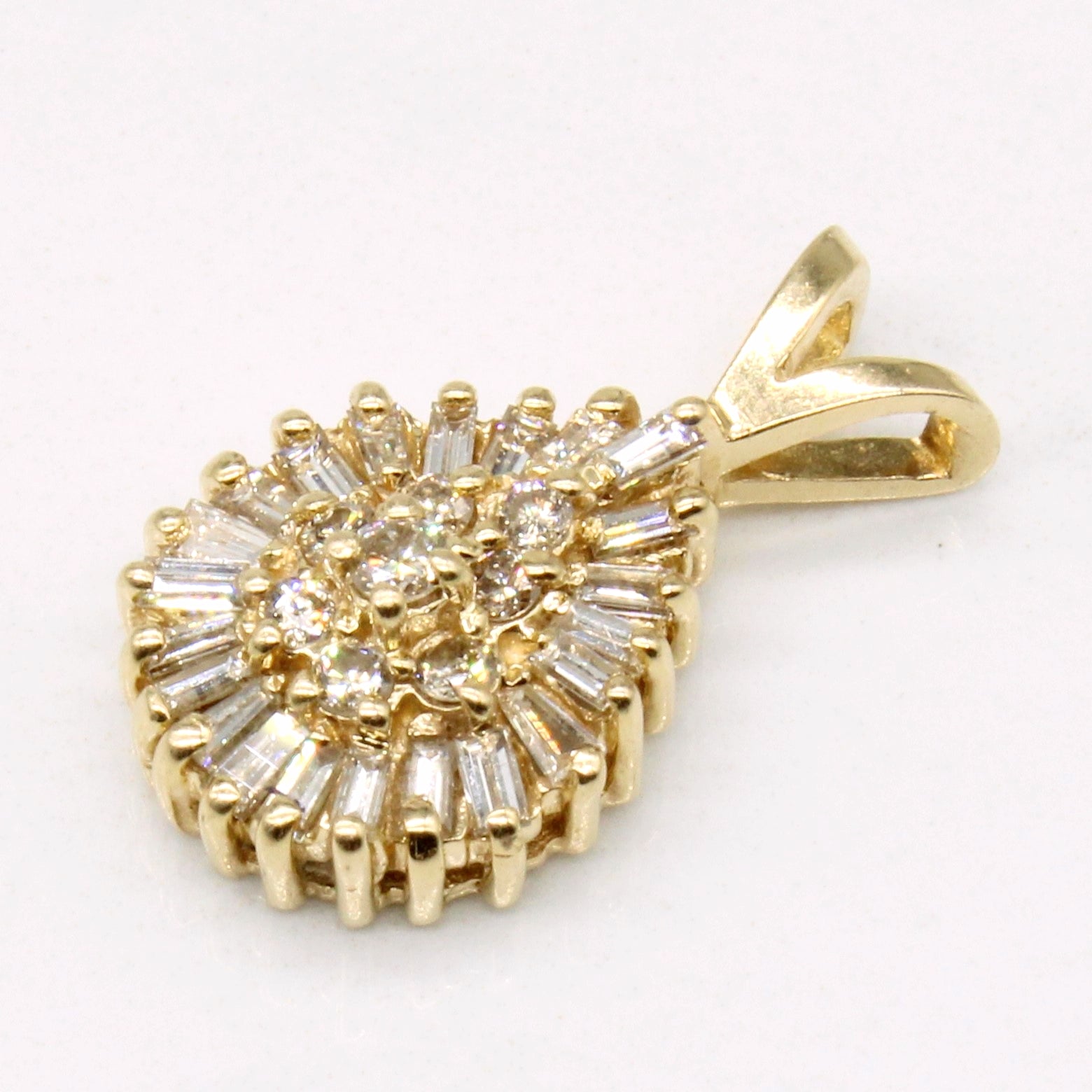 Diamond Cluster Pendant | 0.70ctw |