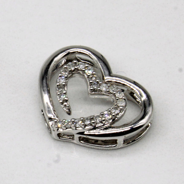 Diamond Heart Pendant | 0.10ctw |