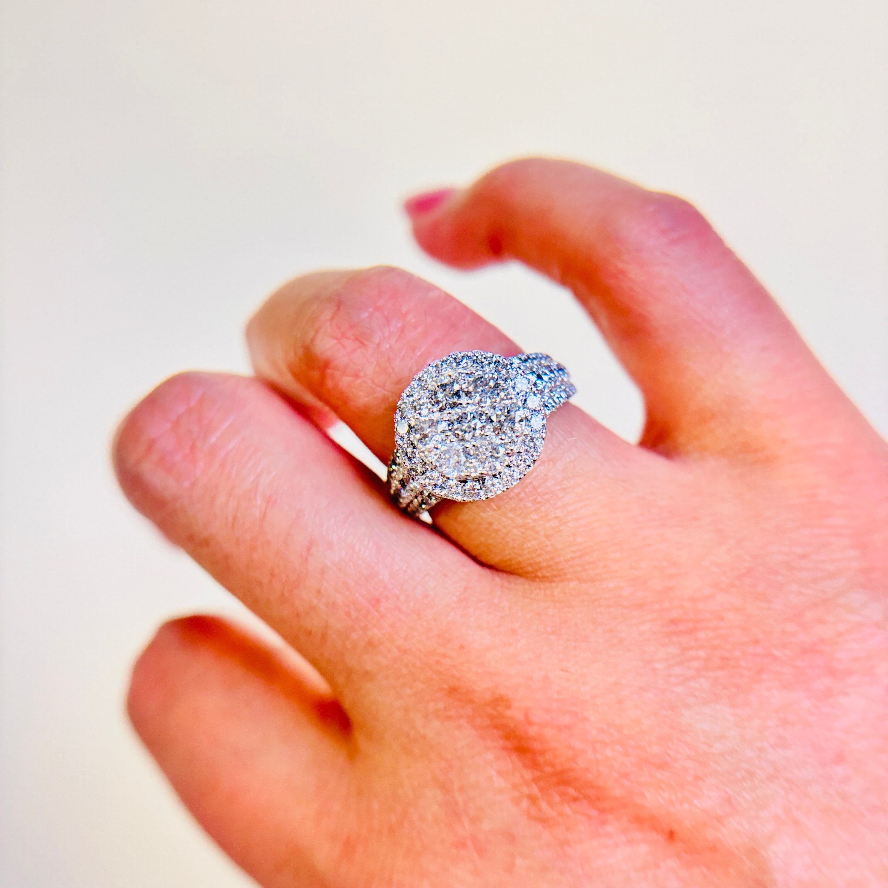 Michael Hill' 10k White Gold Diamond Ring | 2.00ctw | SZ 7