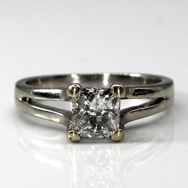 Solitaire Princess Diamond Ring | 1.24ct | SZ 7 |