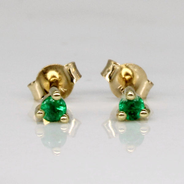 Emerald Earrings | 0.02ctw |