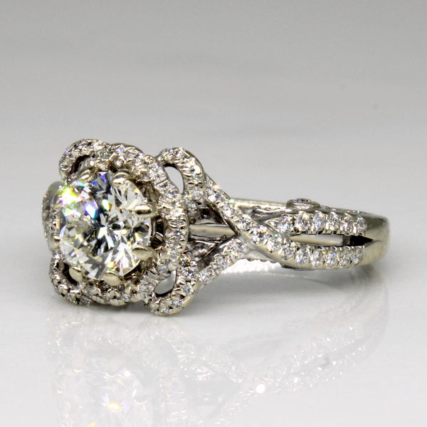 'Verragio' Insignia Collection Diamond Engagement Ring | 1.25ctw | SZ 4.5 |