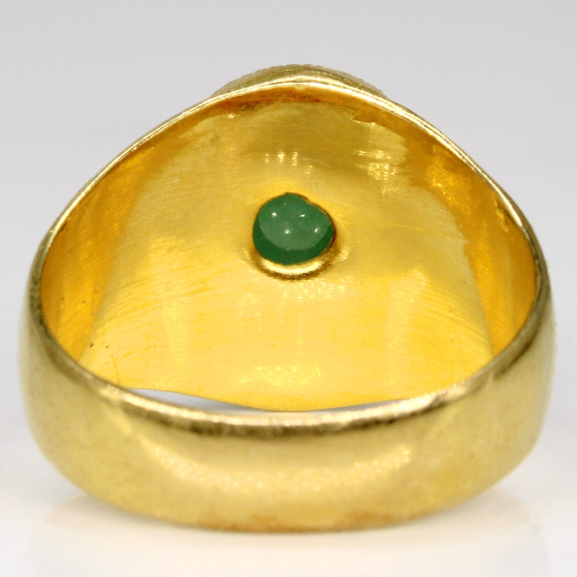 Jadeite Cocktail Ring | 4.60ct | SZ 8 |