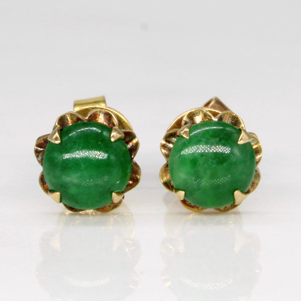 Jadeite Earrings | 0.45ctw |