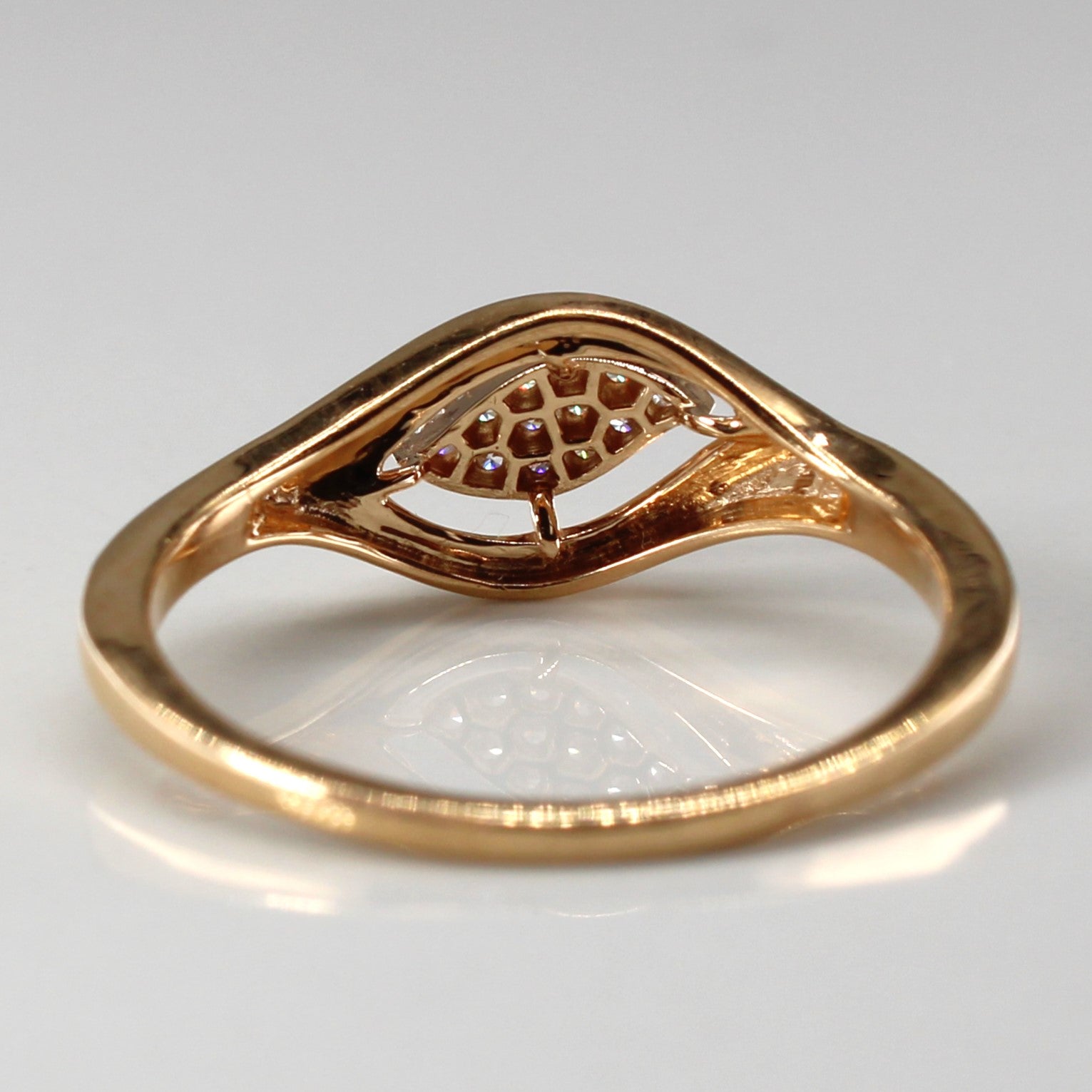 Cluster Set Diamond Ring | 0.12ctw| SZ 7.5 |