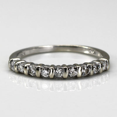 Diamond Semi Eternity Ring | 0.27ctw | SZ 5.5 |