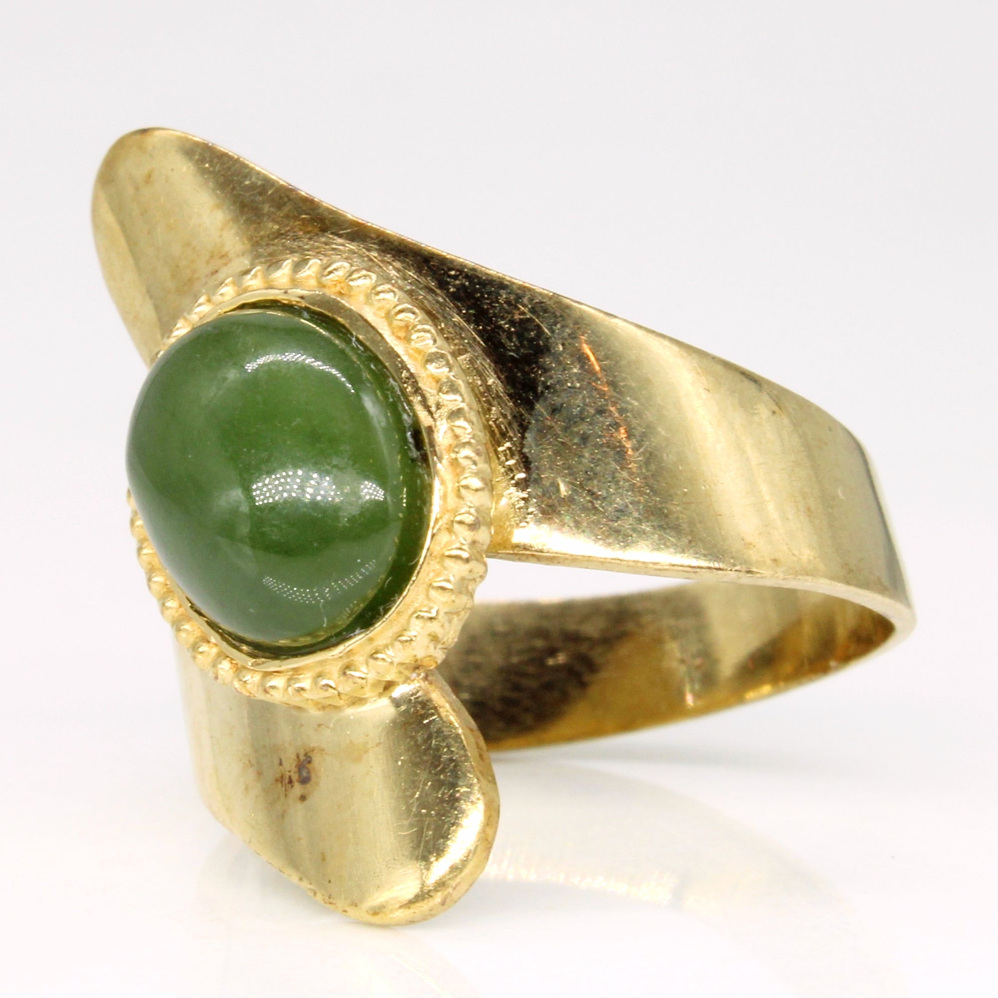 Nephrite Cocktail Ring | 2.00ct | SZ 7.75 |