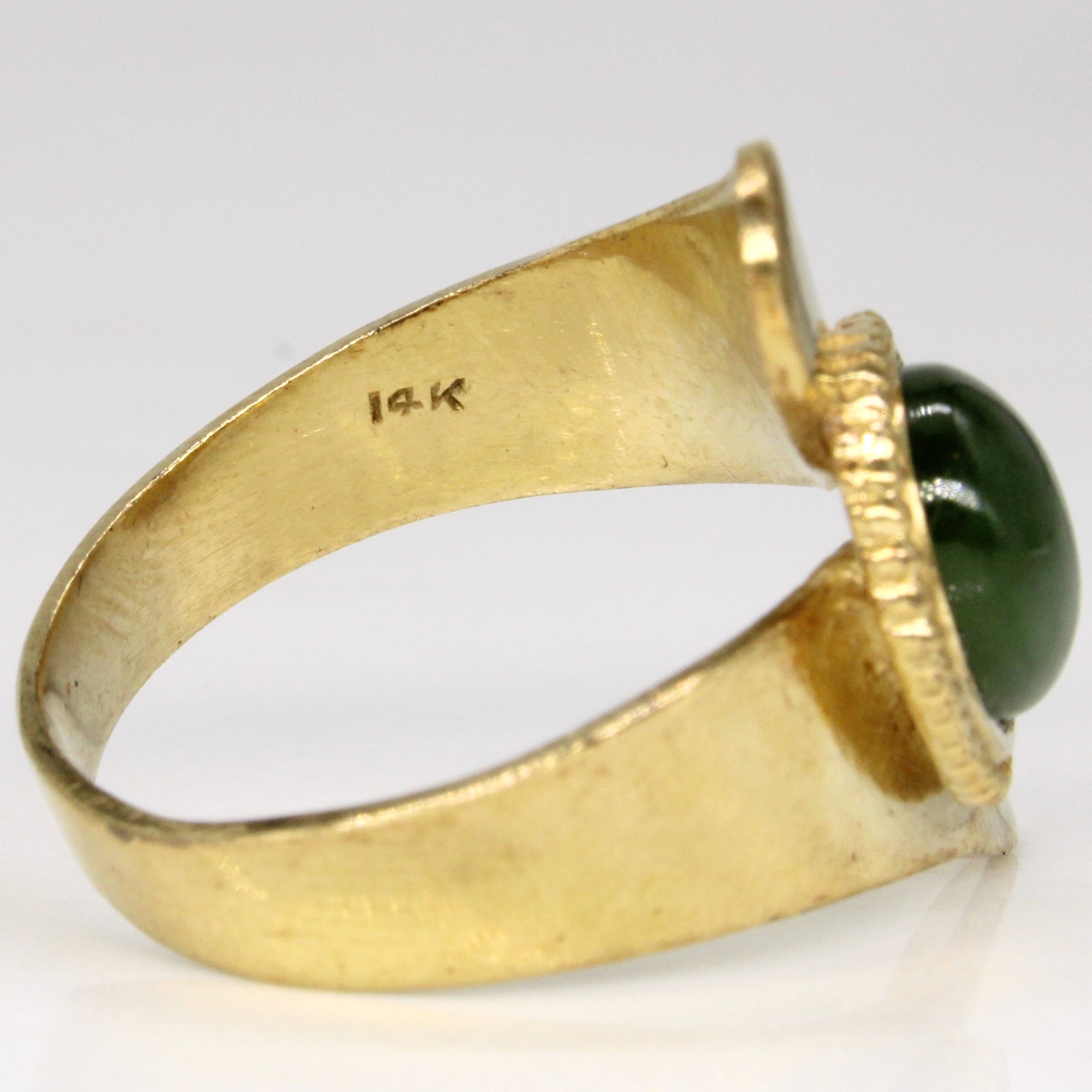 Nephrite Cocktail Ring | 2.00ct | SZ 7.75 |