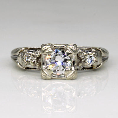 Diamond Engagement Ring | 0.42ctw | SZ 4.25 |