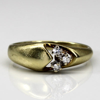 Prong Set Diamond Ring | 0.06ctw | SZ 7.5 |