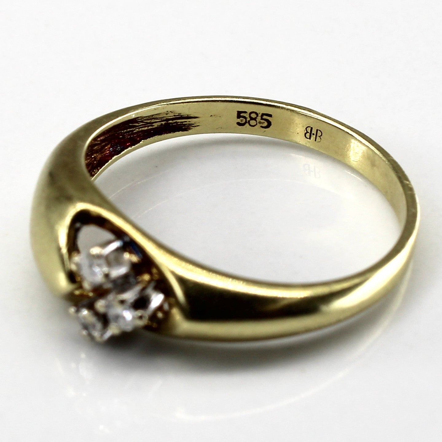 Prong Set Diamond Ring | 0.06ctw | SZ 7.5 |