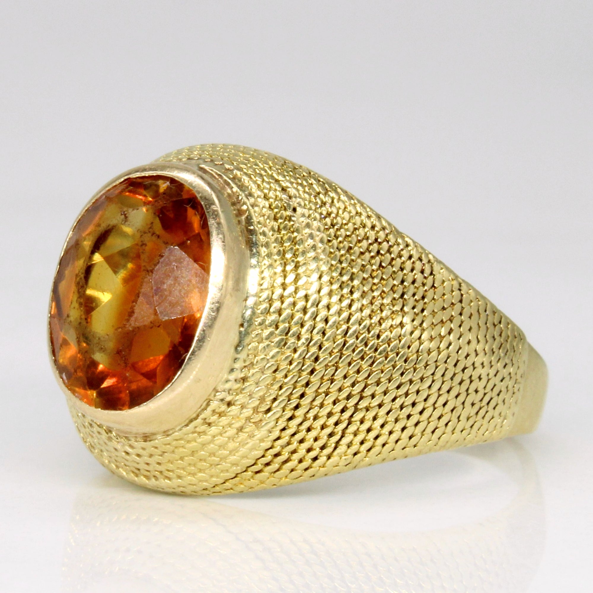 Citrine Cocktail Ring | 2.00ct | SZ 7.5 |