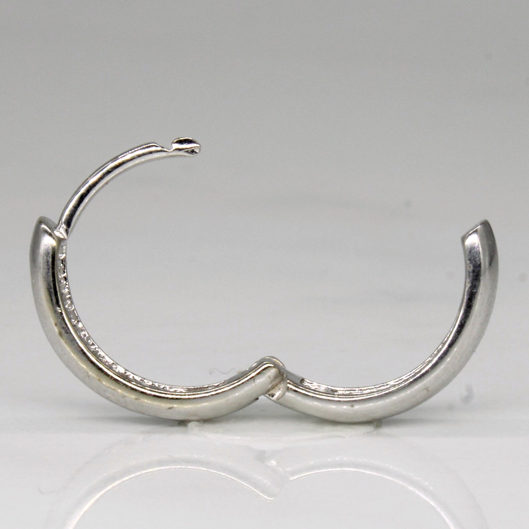 Diamond Hoop Earrings | 0.22ctw |