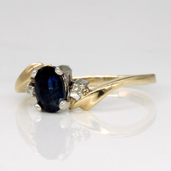 Sapphire & Diamond Ring | 0.70ct, 0.02ctw | SZ 5.75 |