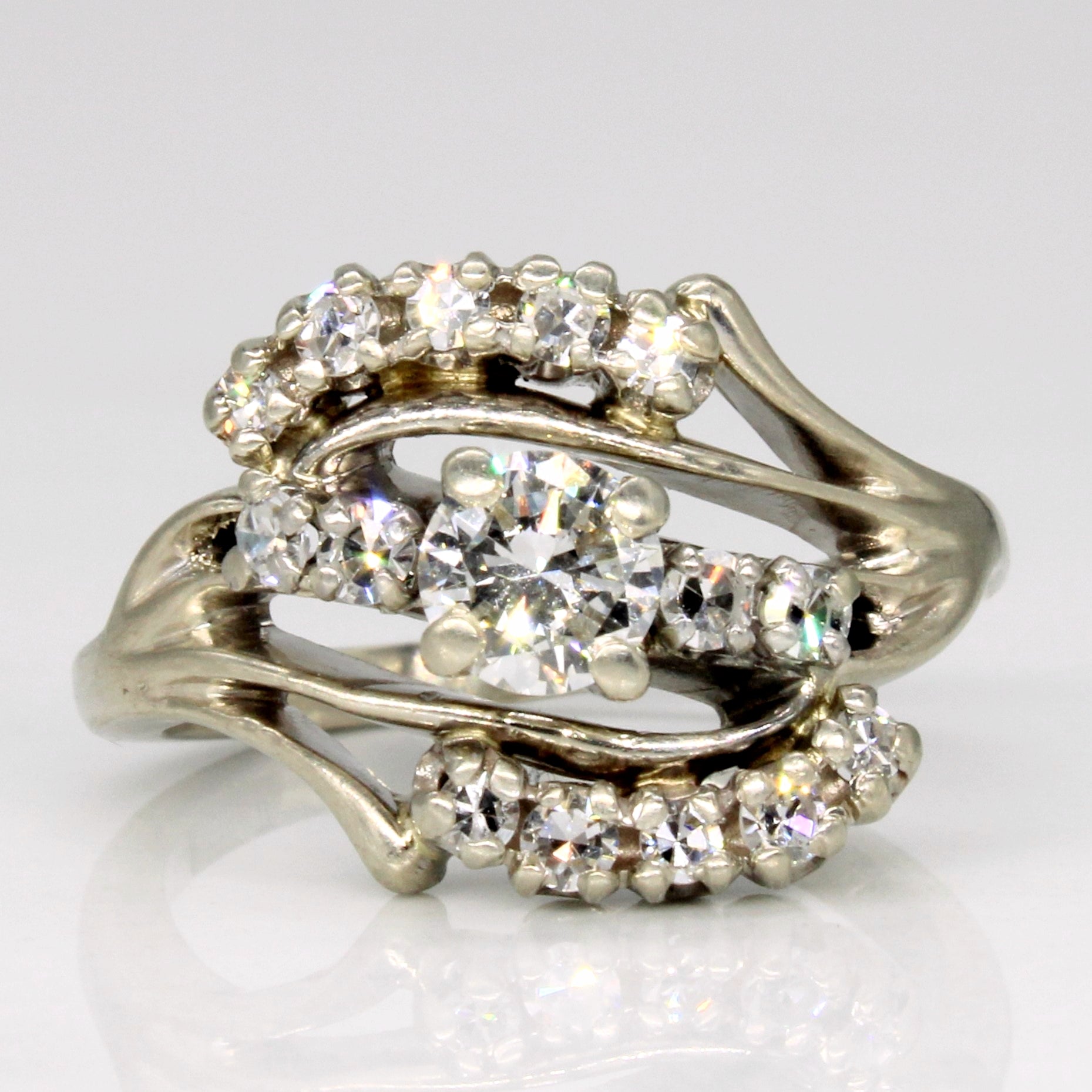 Diamond Engagement Ring | 0.78ctw | SZ 6.75 |