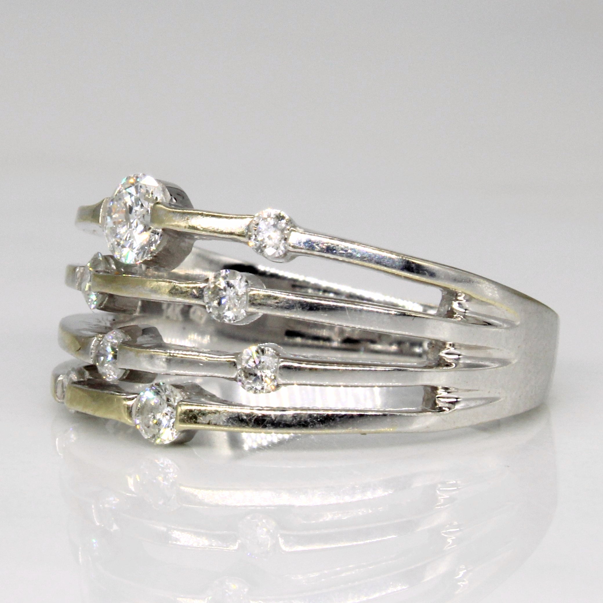 Diamond Cocktail Ring | 0.40ctw | SZ 7 |
