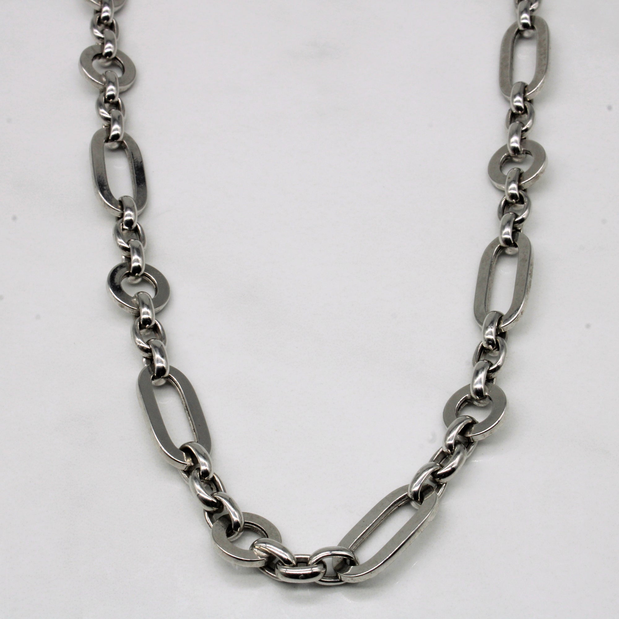 18k White Gold Chain | 18