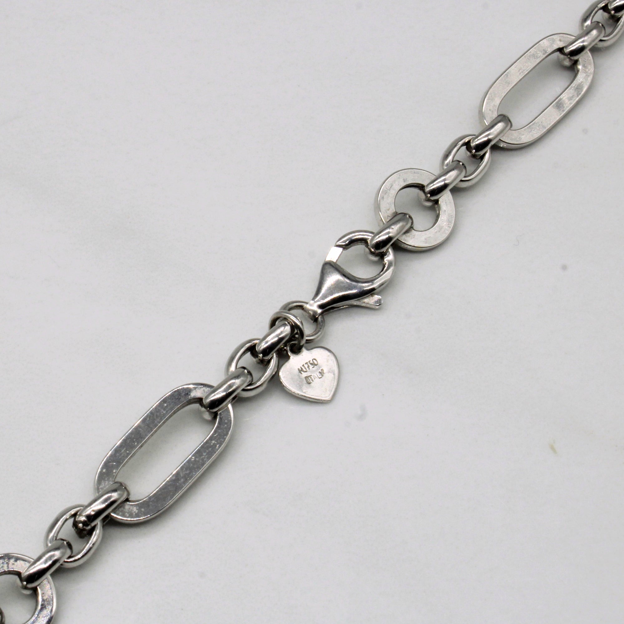 18k White Gold Chain | 18